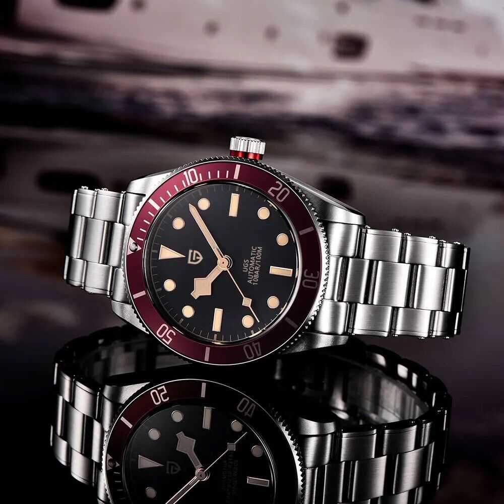 Orologio Pagani Design PD 1671 Automatico (NH35) Uomo - Rosso - Watch Lounge Club