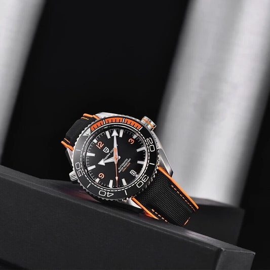 Orologio Pagani Design PD 1679 Subacqueo Automatico (NH35) Uomo - Arancione - Watch Lounge Club