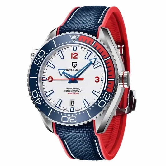 Orologio Pagani Design PD 1679 Subacqueo Automatico (NH35) Uomo - Bianco - Watch Lounge Club