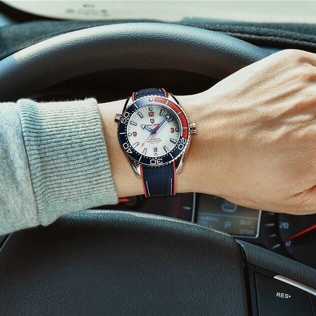 Orologio Pagani Design PD 1679 Subacqueo Automatico (NH35) Uomo - Bianco - Watch Lounge Club