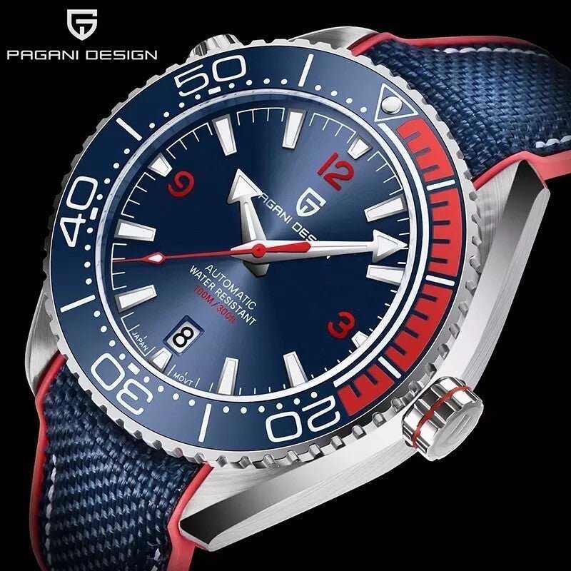 Orologio Pagani Design PD 1679 Subacqueo Automatico (NH35) Uomo - Blu - Watch Lounge Club