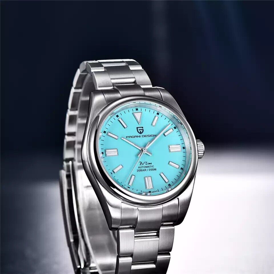 Orologio Pagani Design PD 1690 Automatico (NH35) Uomo - Celeste - Watch Lounge Club