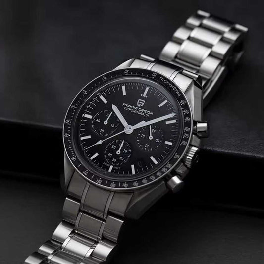 Orologio Pagani Design PD 1701 Cronografo Uomo - Nero - Watch Lounge Club