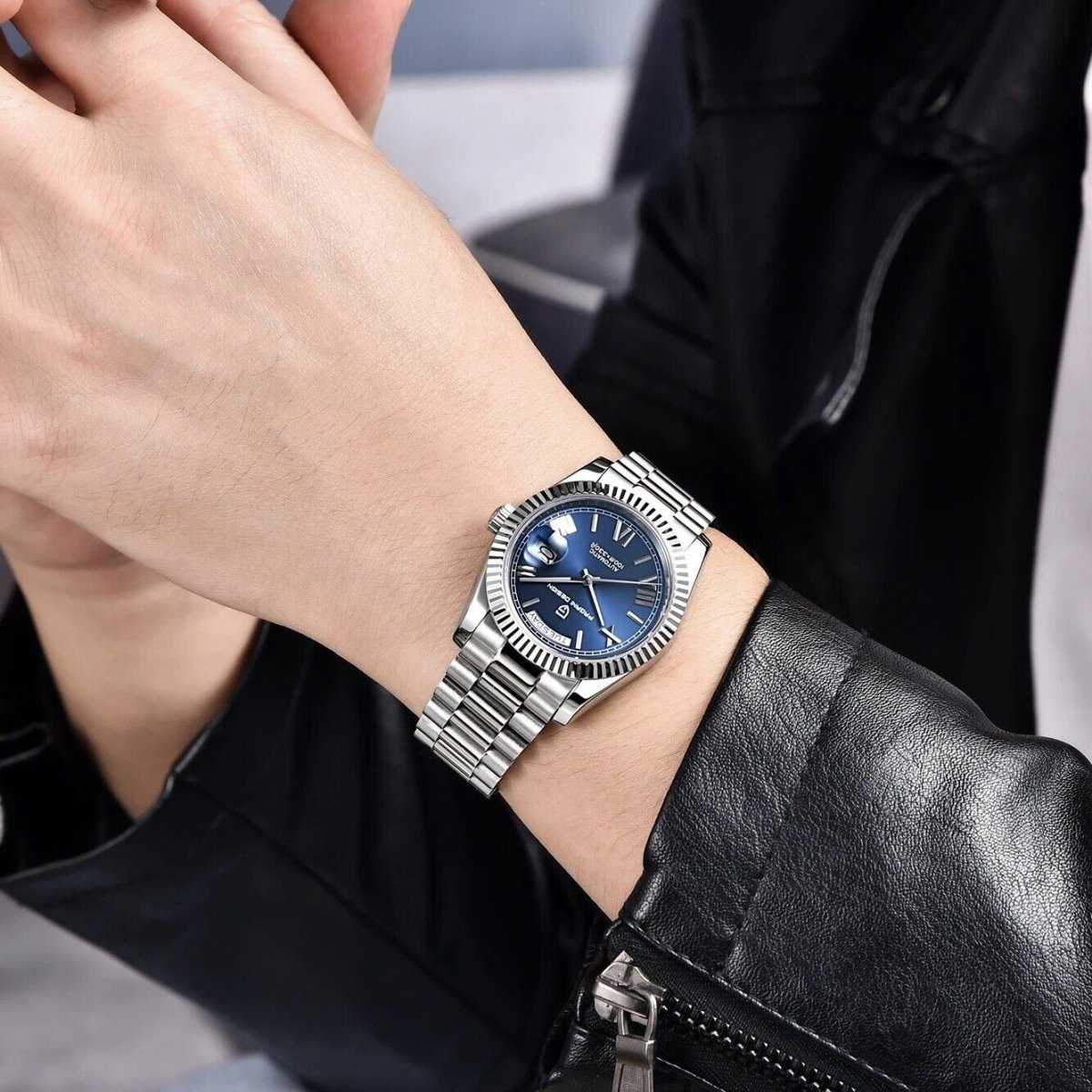 Orologio Pagani Design PD 1752 Automatico - 36mm (Blu) - Watch Lounge Club