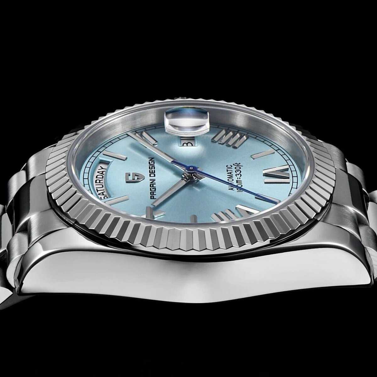 Orologio Pagani Design PD 1752 Automatico - 36mm (Celeste) - Watch Lounge Club
