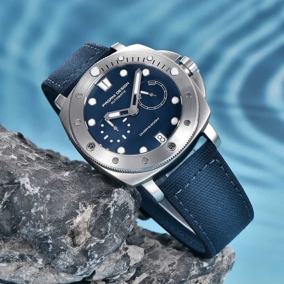 Orologio Pagani Design PD 1767 Subacqueo Automatico Uomo - Blu - Watch Lounge Club