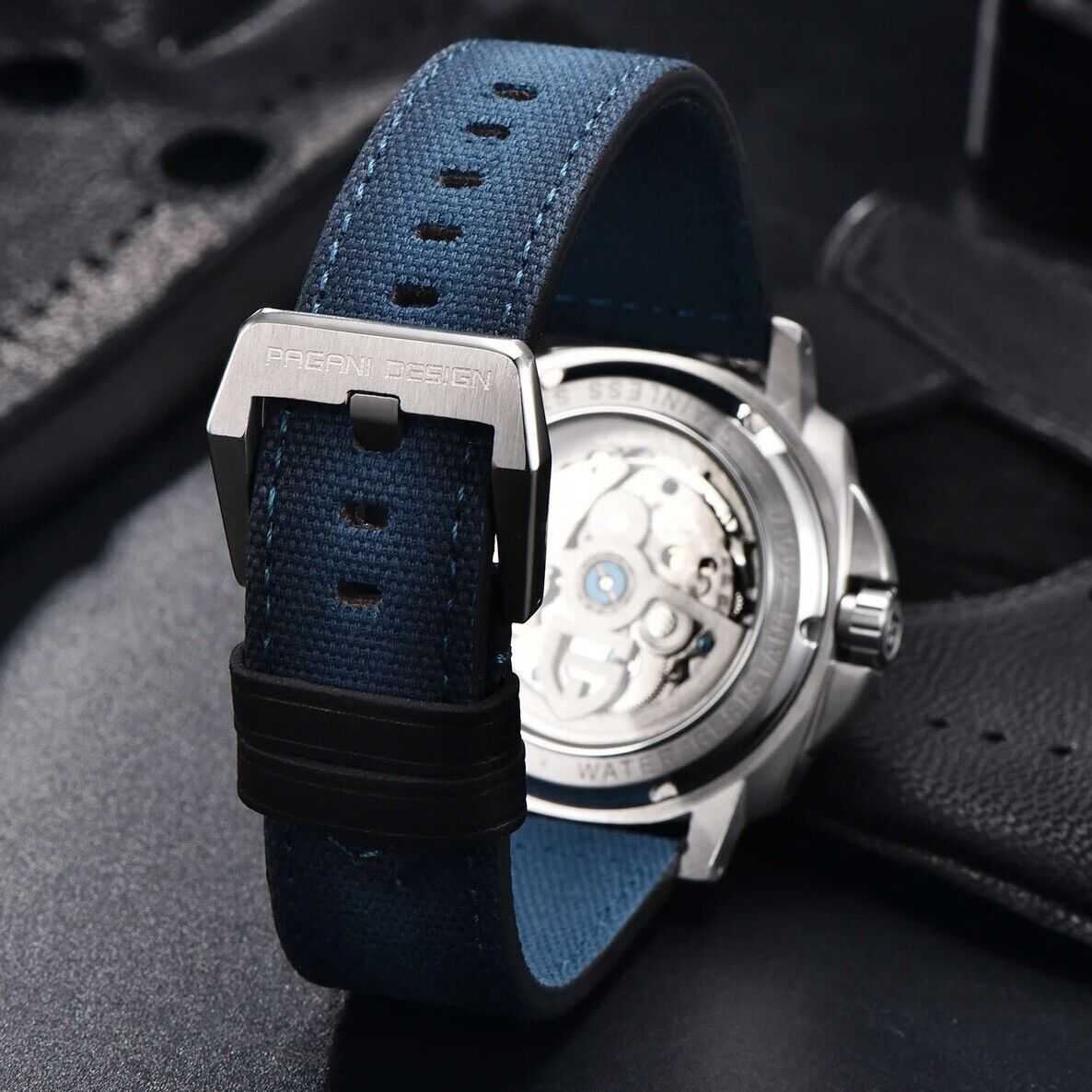 Orologio Pagani Design PD 1767 Subacqueo Automatico Uomo - Blu - Watch Lounge Club