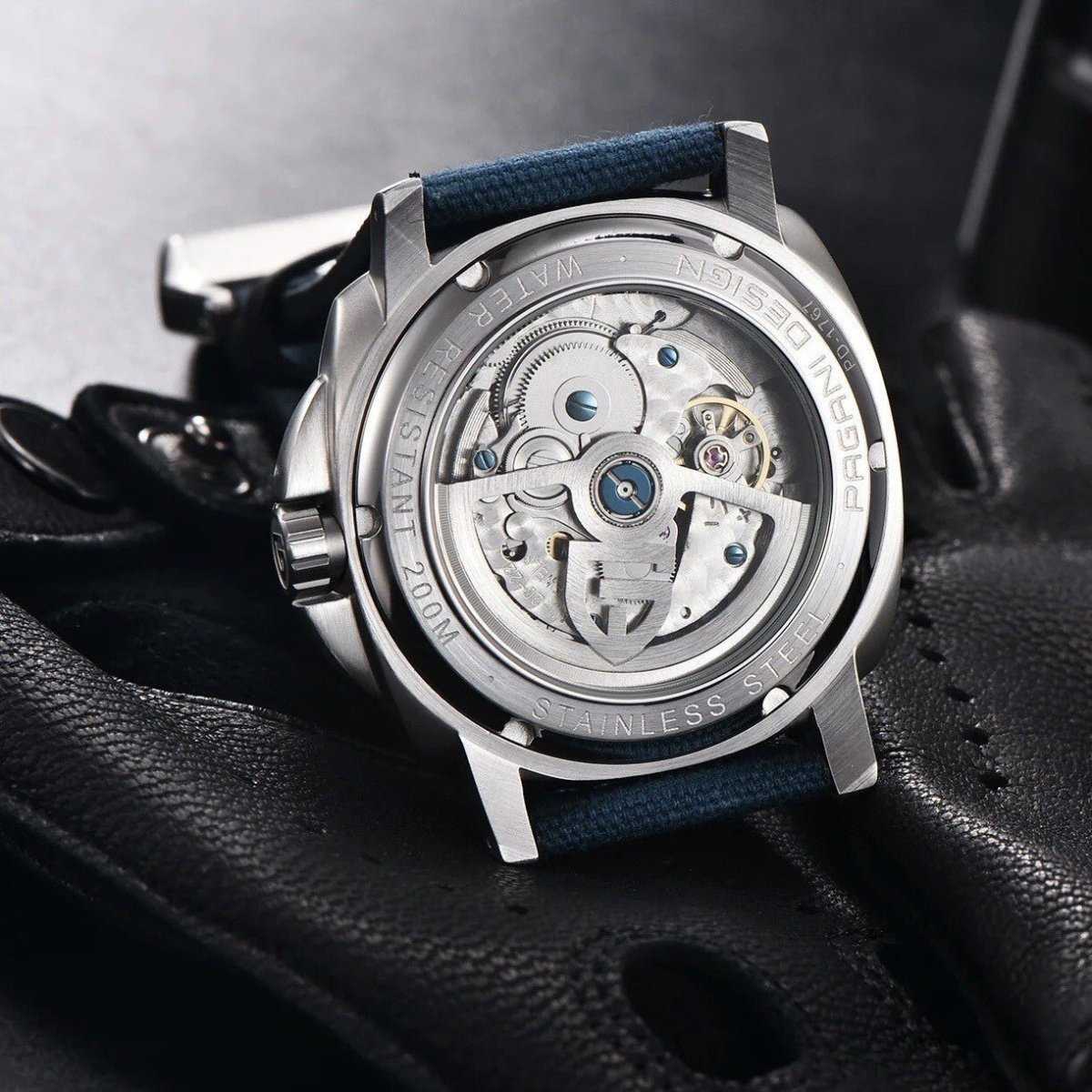 Orologio Pagani Design PD 1767 Subacqueo Automatico Uomo - Blu - Watch Lounge Club