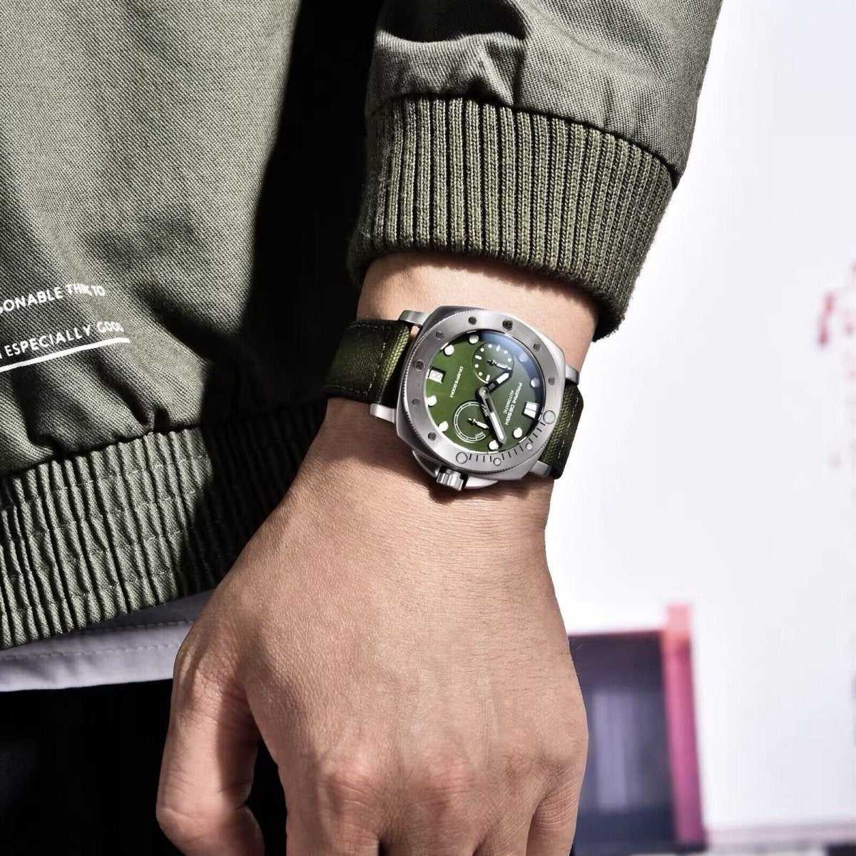 Orologio Pagani Design PD 1767 Subacqueo Automatico Uomo - Verde - Watch Lounge Club