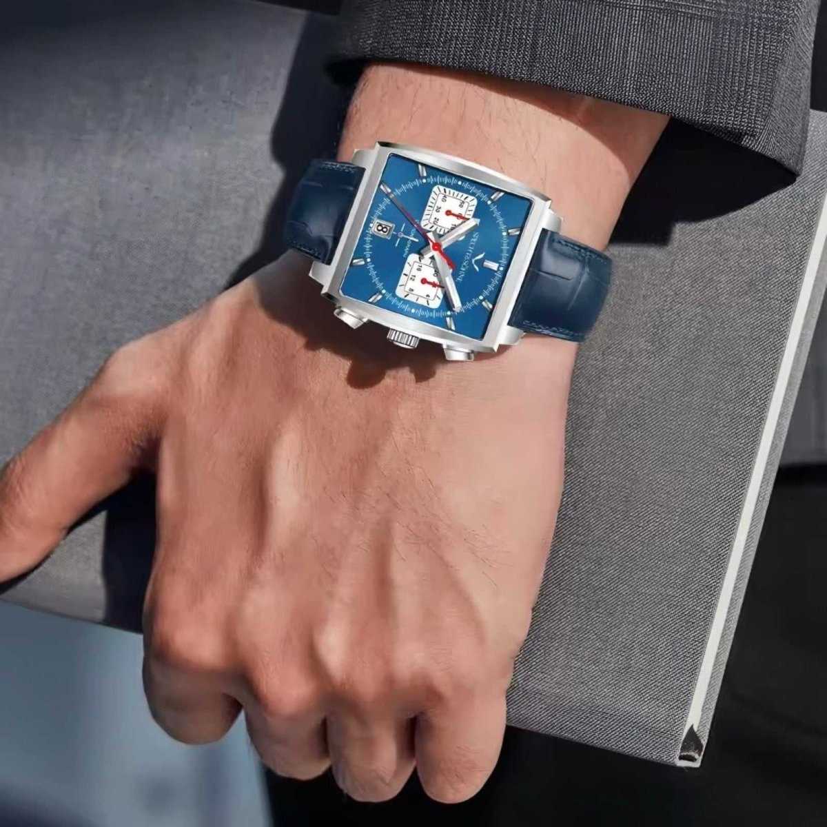 Orologio Specht & Sohne SP0009 Cronografo Uomo - Blu - Watch Lounge Club