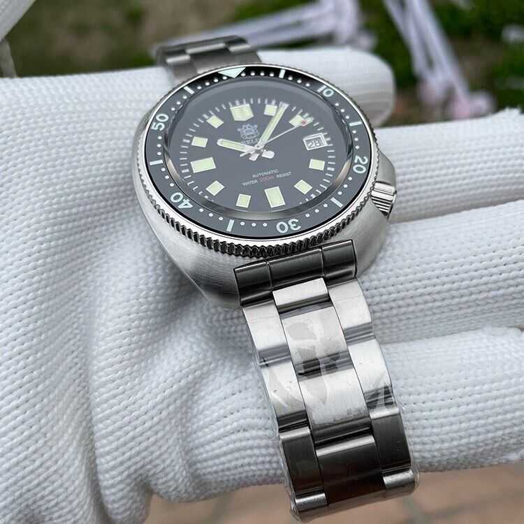 Orologio Steeldive SD 1970 Subacqueo Automatico (NH35) Uomo - Nero - Watch Lounge Club