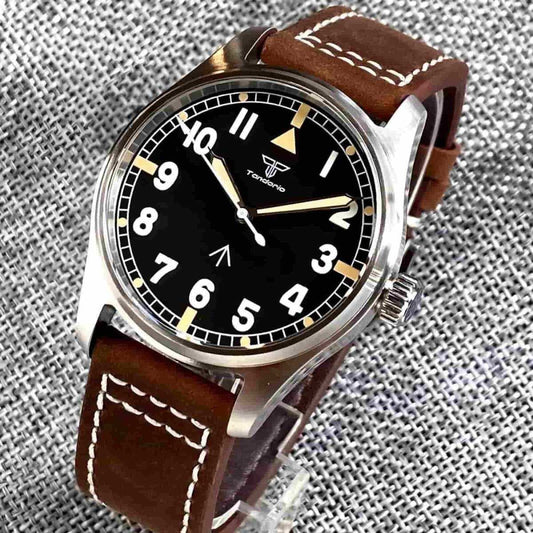 Orologio Tandorio Dirty Dozen Automatico (NH35) Militare Uomo - 39mm - Watch Lounge Club