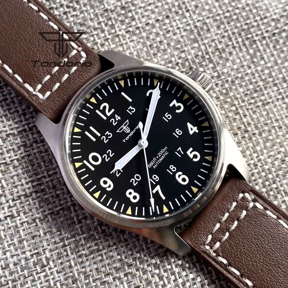 Orologio Tandorio Field Watch Automatico (NH35) Militare Uomo - 39mm - Watch Lounge Club