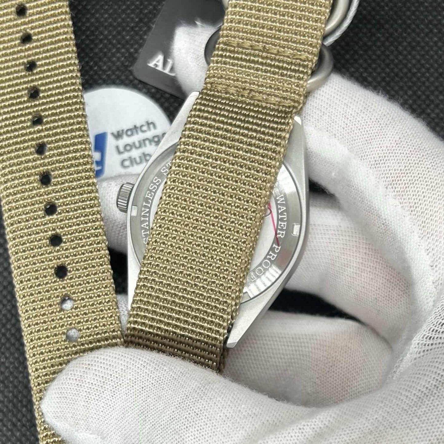 Orologio Addiesdive AD 2079 Field Watch Vintage Uomo - Khaki - Watch Lounge Club