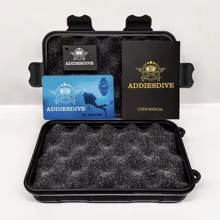 Orologio Addiesdive AD 2079 Field Watch Vintage Uomo - Nero - Watch Lounge Club