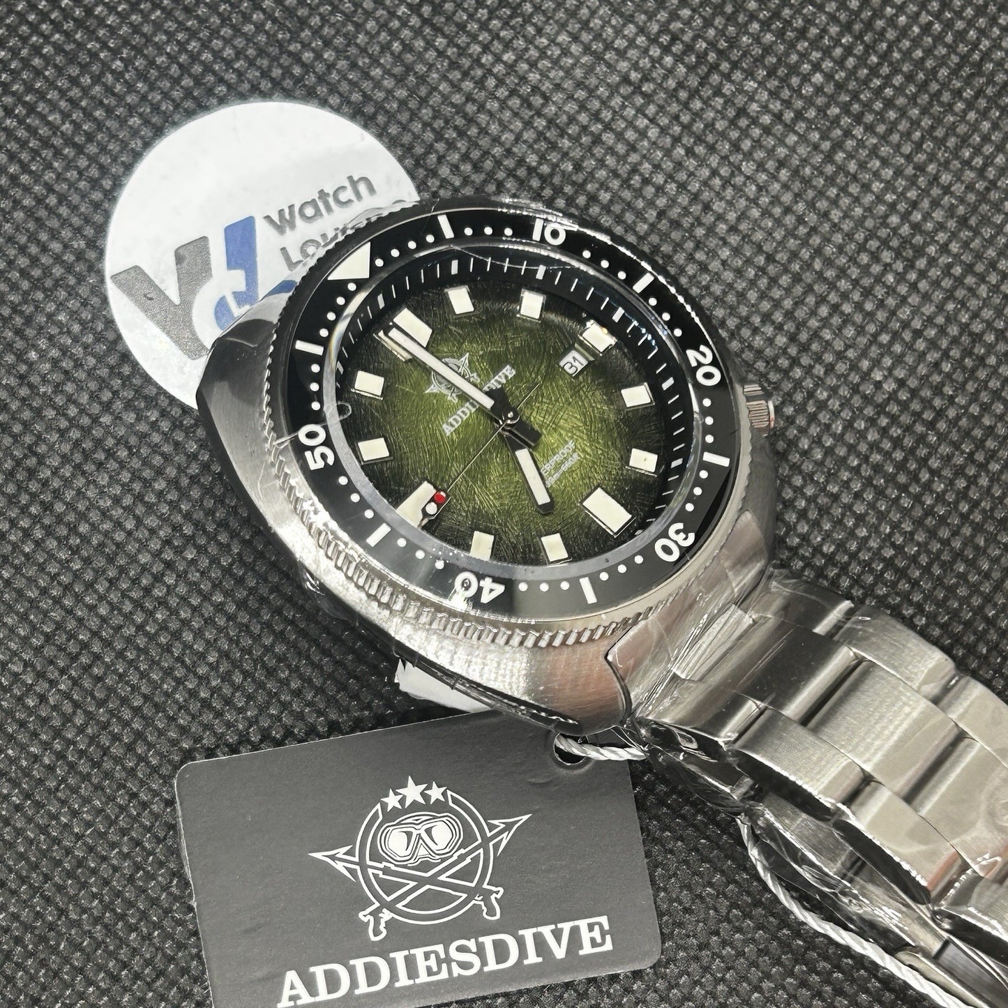 Orologio Addiesdive AD 2511 Subacqueo Quarzo Uomo - Verde - Watch Lounge Club